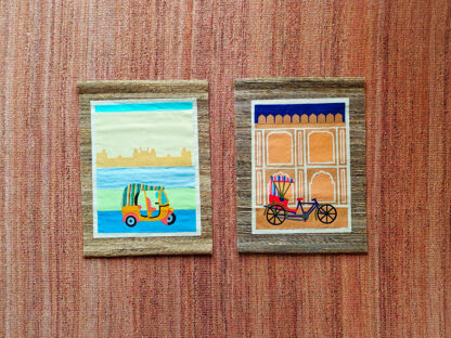 Calyz Indian Cycle Riksha Wall Hanging - Image 4